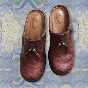 Ariat Brown Leather Mules